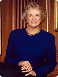 Retired U.S. Supreme Court Justice Sandra Day O'Connor