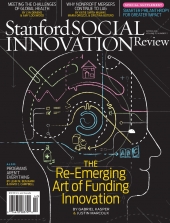 Cover of Stanford Social Innovation Review Magazine, Spring 2014