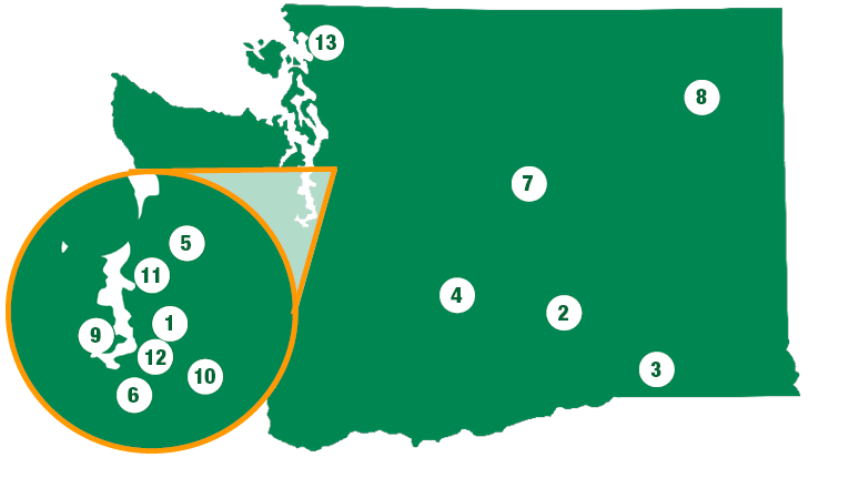 CISWA network map