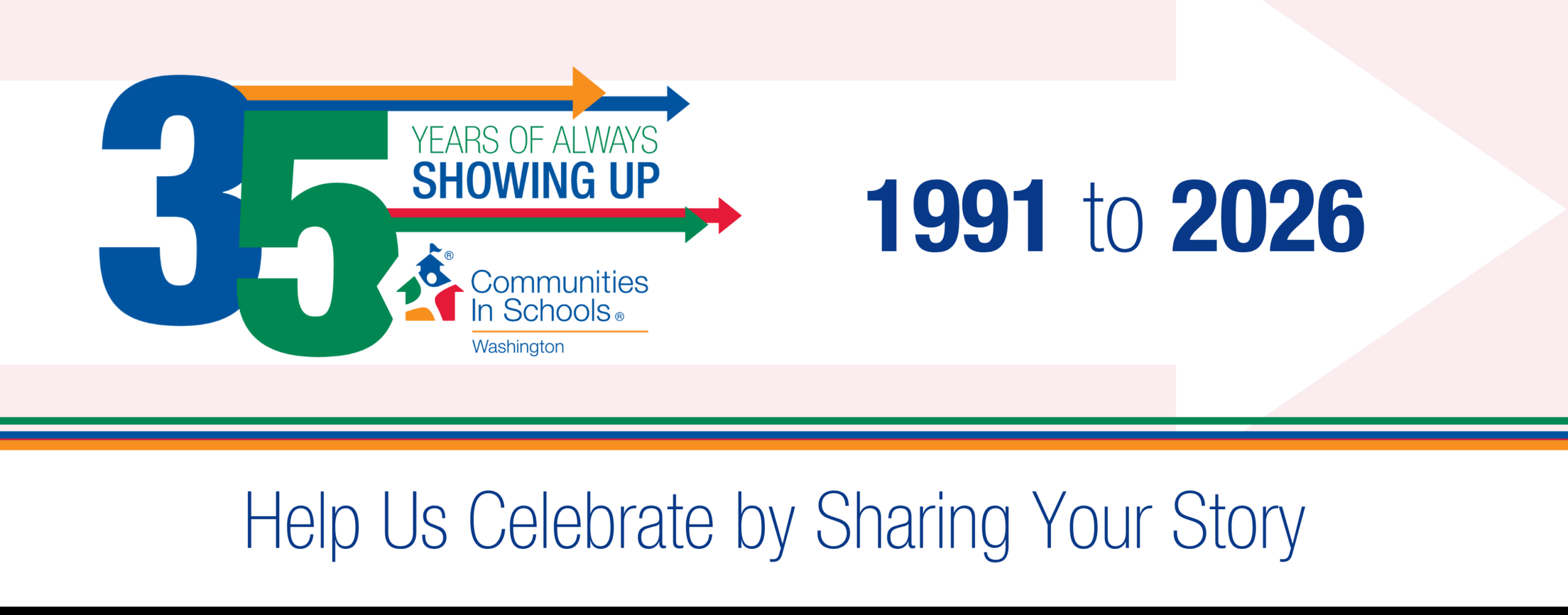 35 Years of Always Showing Up - Help Us Celebrate by Sharing Your Story