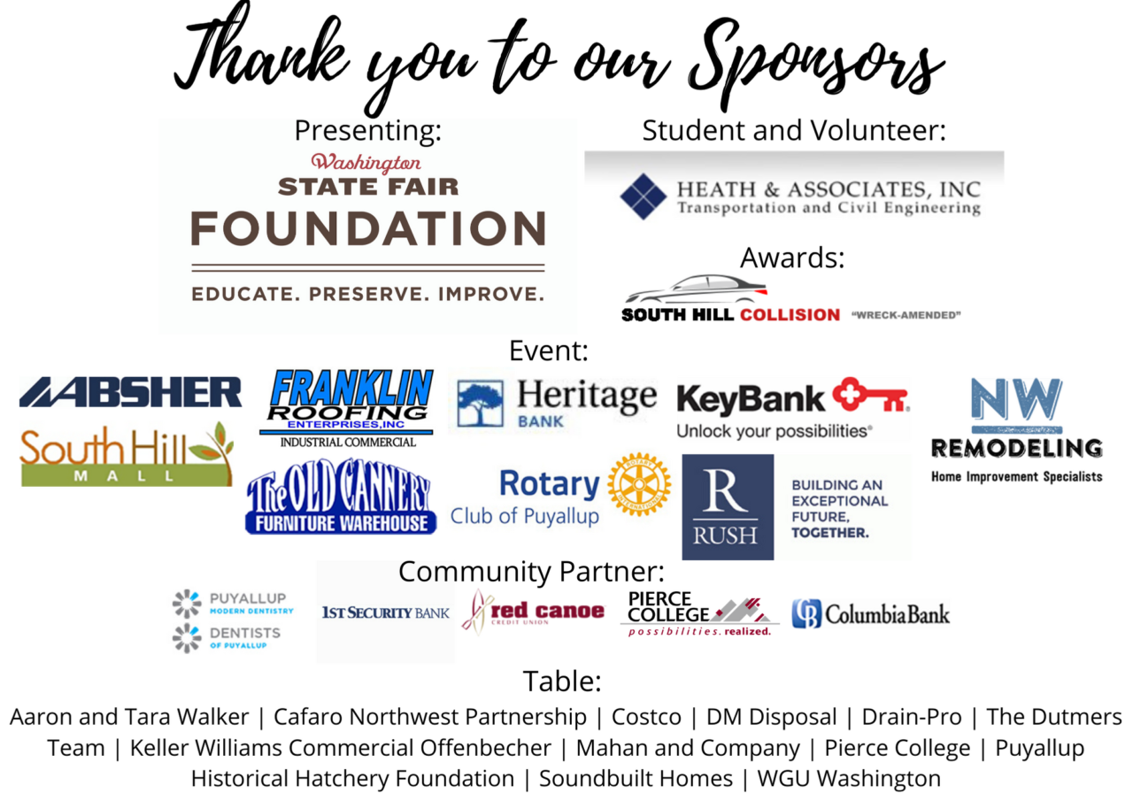 Fundraiser Sponsor Logos