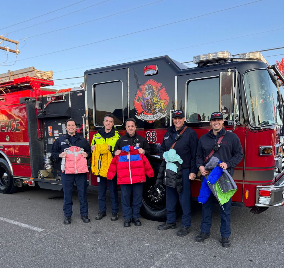 firefighter coat donations
