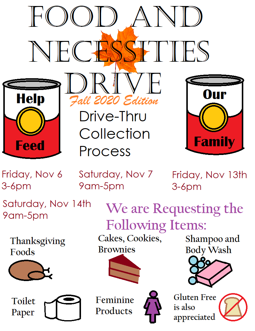 North Central HS - Food & Necessities Drive