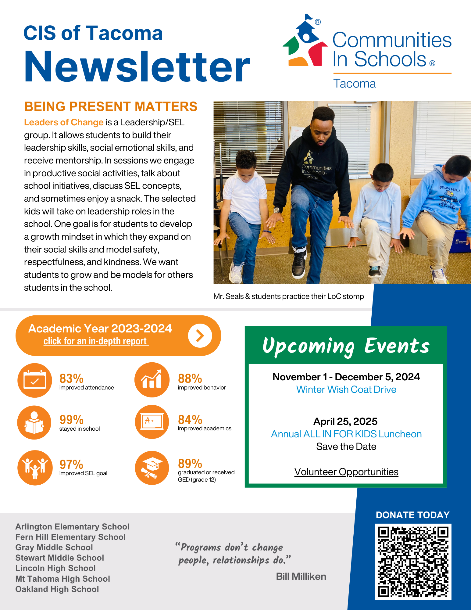 October Newsletter 2024 - News - Communities In Schools of Tacoma