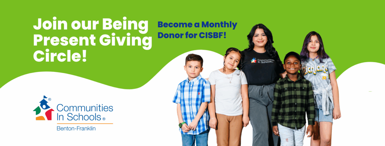 Being Present Giving Circle Banner